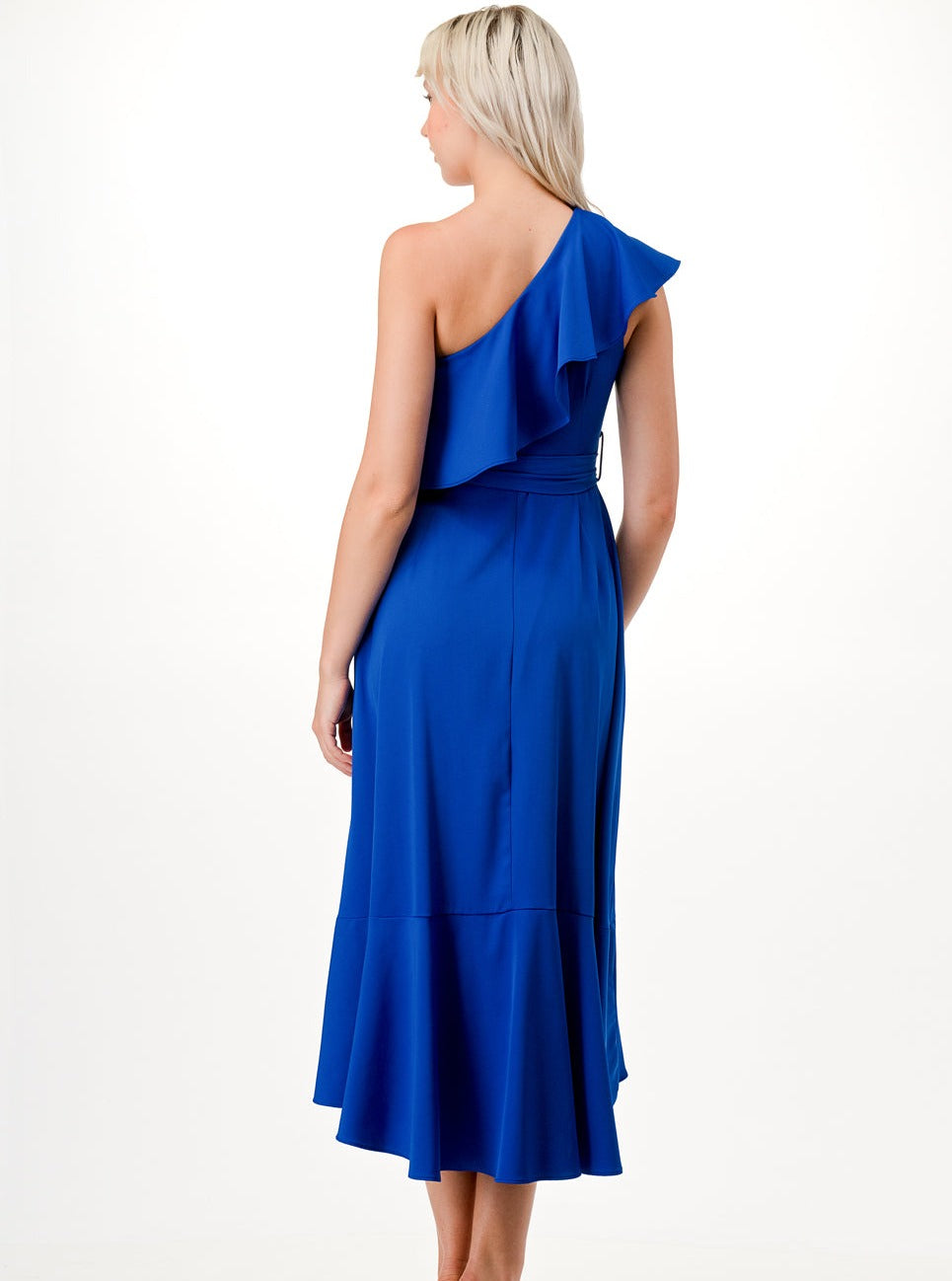 Royal Blue Midi Dress