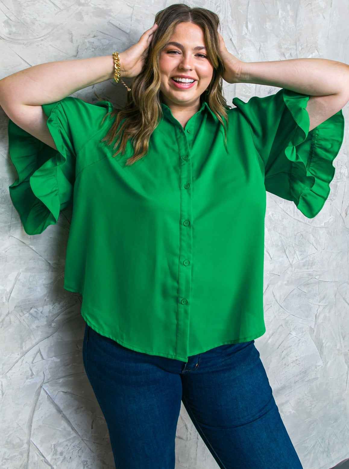 Emerald Green Shirt