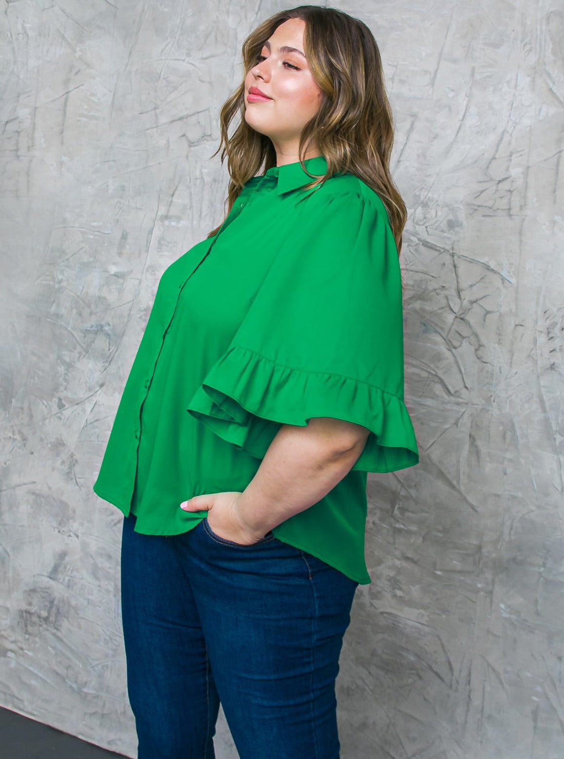 Emerald Green Shirt