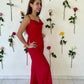 Jumpsuit sin mangas - rojo y violeta