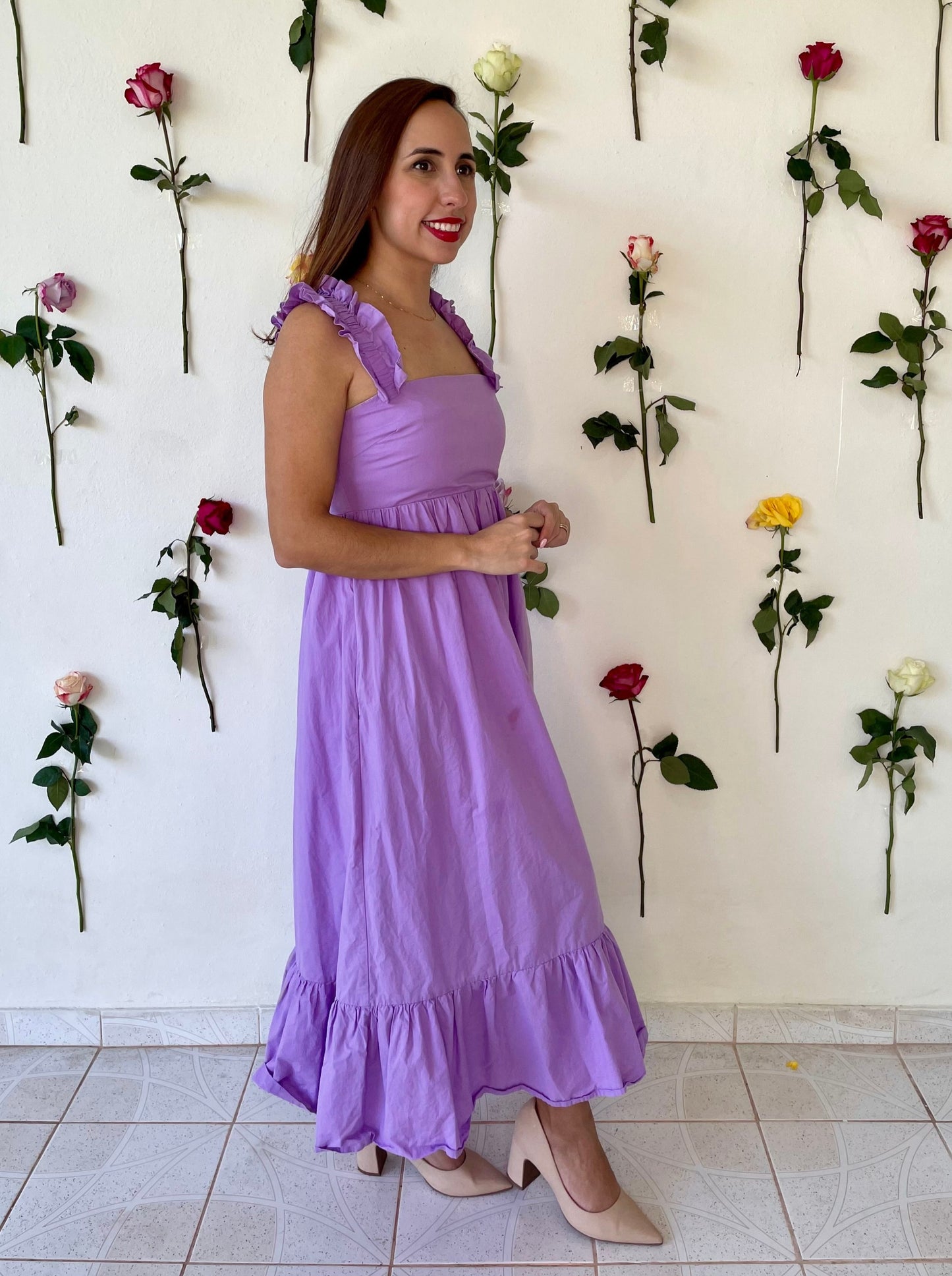 Lavander Maxi Dress