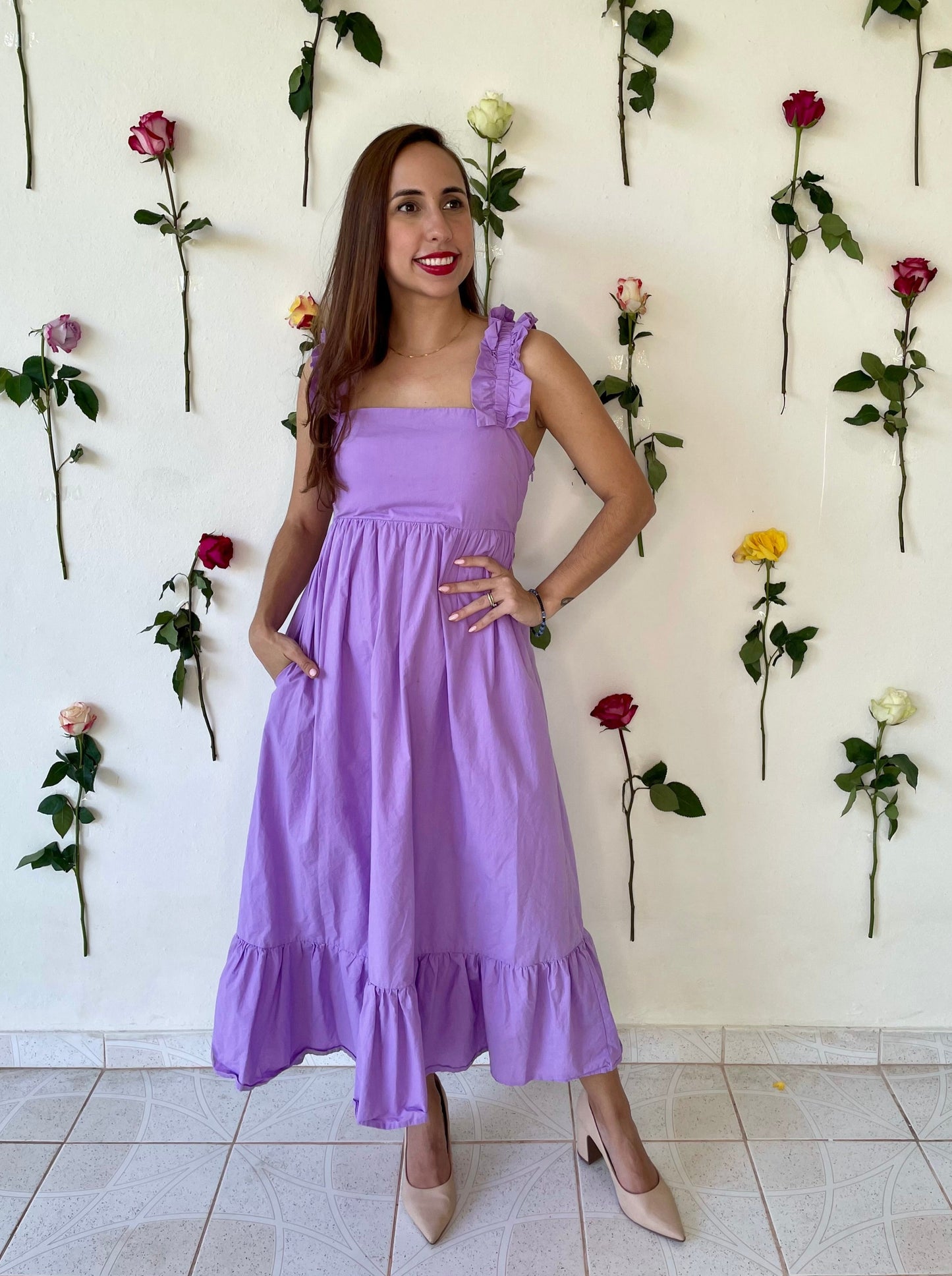 Lavander Maxi Dress