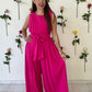 Pink Jumpsuit